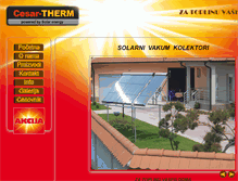 Tablet Screenshot of cesar-therm.com